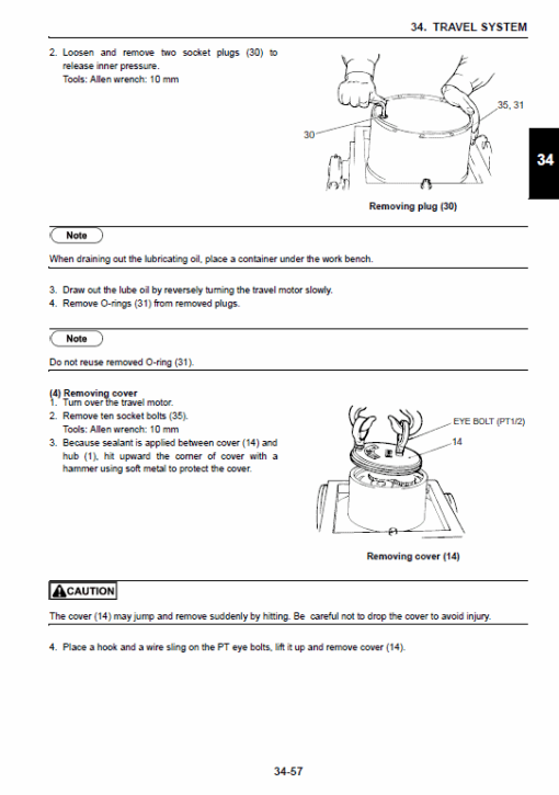 New Holland E135BSR Tier 3 Excavator Service Manual - Image 5