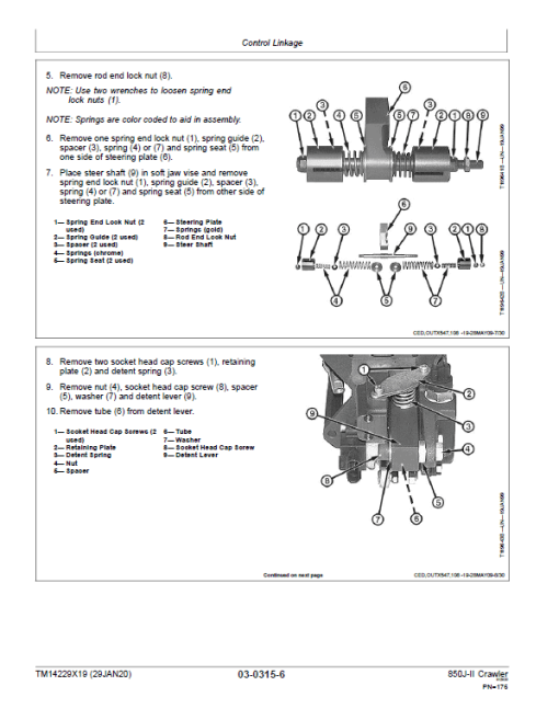 John Deere 850J-II Crawler Dozer Technical Manual (SN. from C306799 - C354851) - Image 3