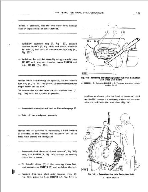 Fiatallis 20 Convert Crawler Tractor Repair Service Manual - Image 5