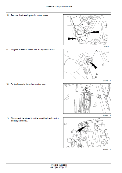 Case SV208, SV210 Vibratory Roller Service Manual - Image 5