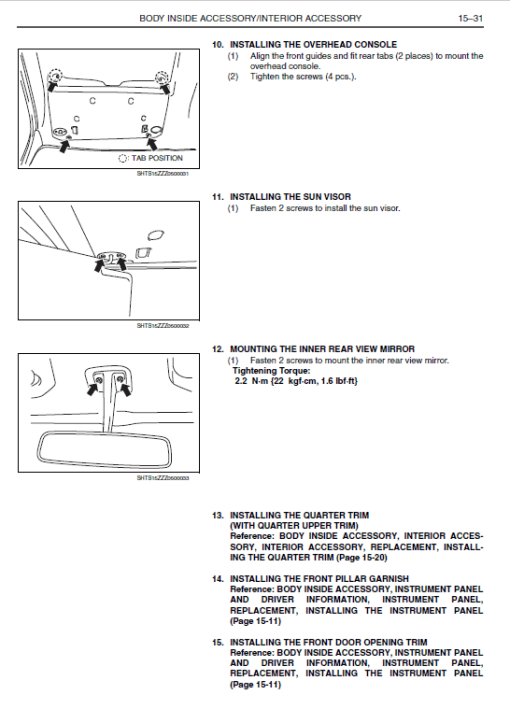 Hino Truck 2016 COE HEV Service Manual - Image 3