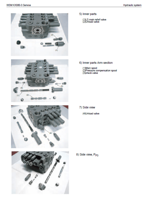 Kubota KX080-3 Excavator Workshop Service Manual - Image 5