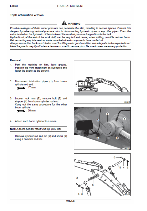 New Holland E385B ROPS Tier 3 Excavator Service Manual - Image 3