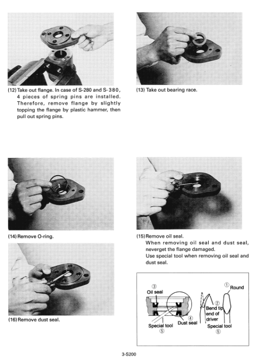 Kubota U10, U20, U30, U45 Excavator Workshop Manual - Image 5