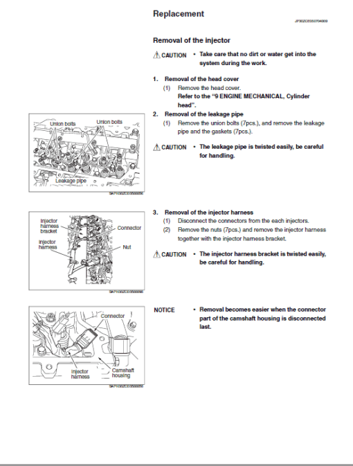 Kobelco SK350-9 Tier 4 Excavator Service Manual - Image 5