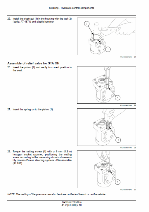 New Holland V110 Compactor Service Manual - Image 5