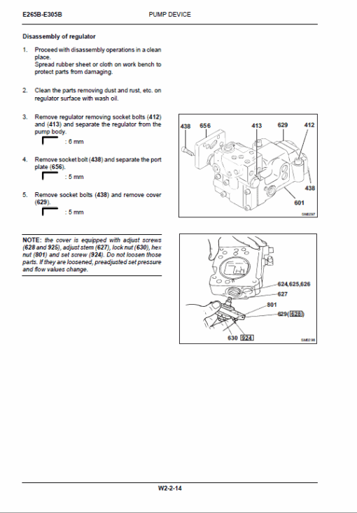 New Holland E265B, E305B ROPS Tier 3 Excavator Service Manual - Image 5