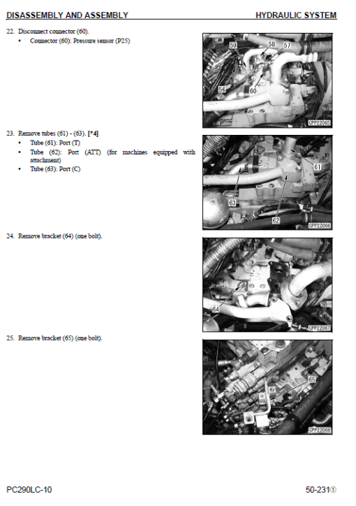 Komatsu PC290LC-10 Excavator Service Manual - Image 5