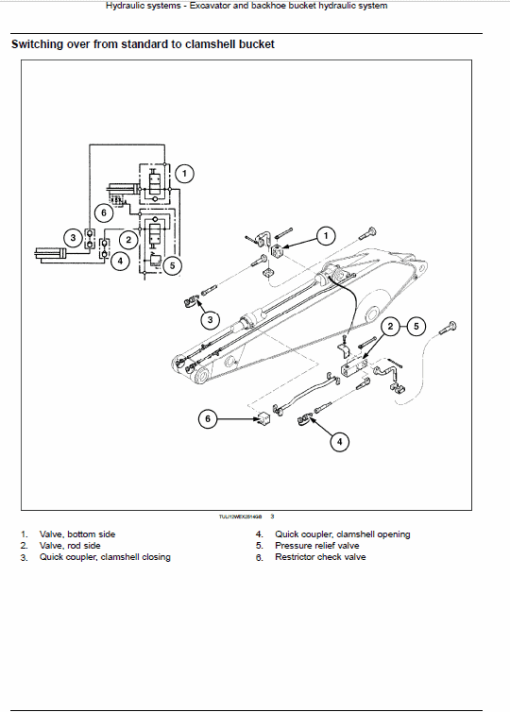 New Holland WE150B Wheeled Excavator Service Manual - Image 6