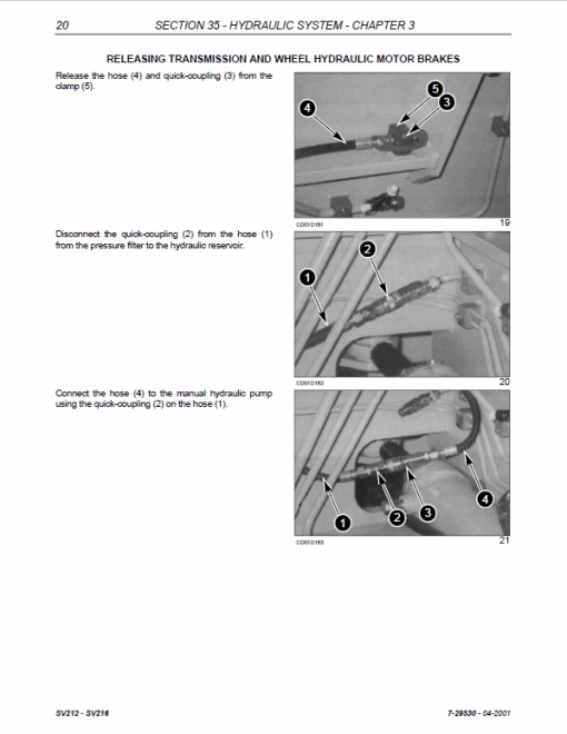 Case SV212, SV216 Vibratory Rollers Service Manual - Image 6