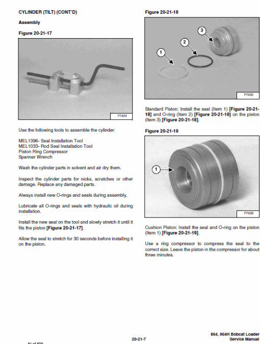 Bobcat 864 and 864H Skid-Steer Loader Service Manual - Image 6