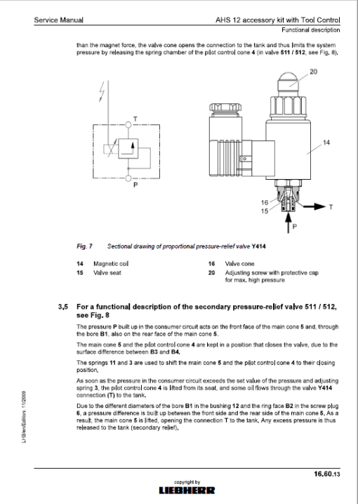 Liebherr A309, A311, A312, A314, A316, R313, R317 Litronic TCD Excavator Manual - Image 5