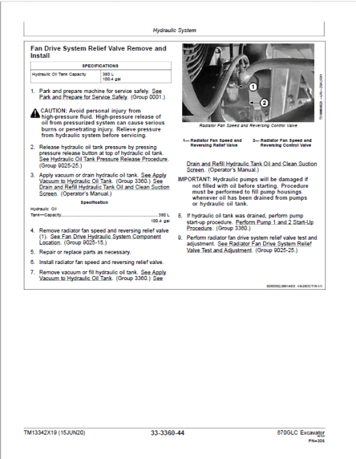 John Deere 670GLC Excavator Repair Technical Manual (S.N after F690001 - ) - Image 5