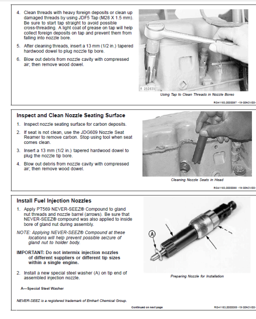 John Deere PowerTech 8.1L Diesel Engines Mechanical Fuel Systems Repair Manual (CTM243) - Image 5