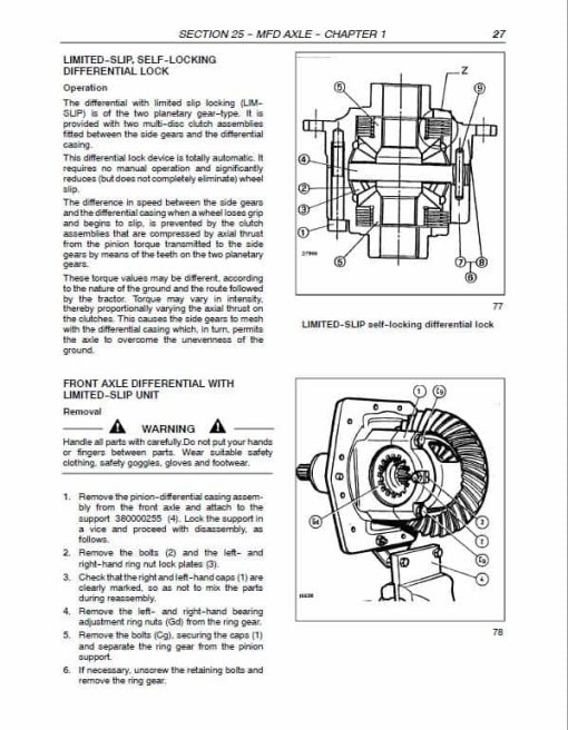 Case JX55, JX65, JX75, JX85, JX95 Tractor Service Manual - Image 5