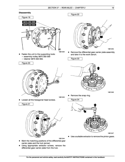 New Holland AD300 Dump Truck Service Manual - Image 5