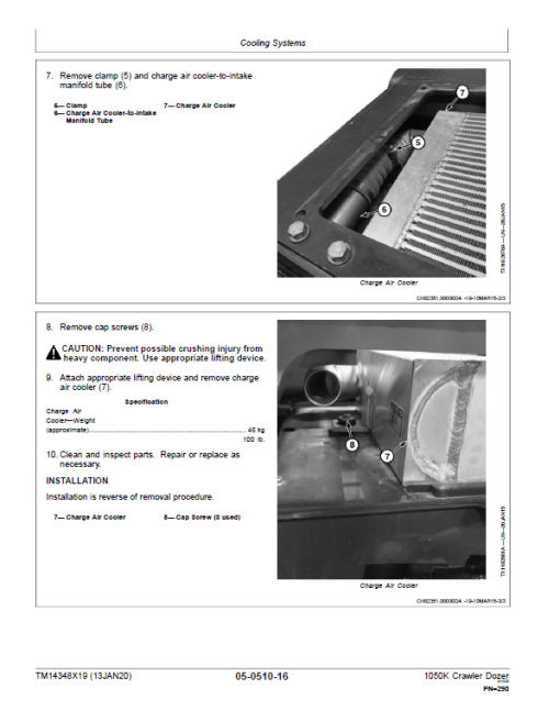 John Deere 1050K Crawler Dozer Technical Manual (SN. F318802-) - Image 5