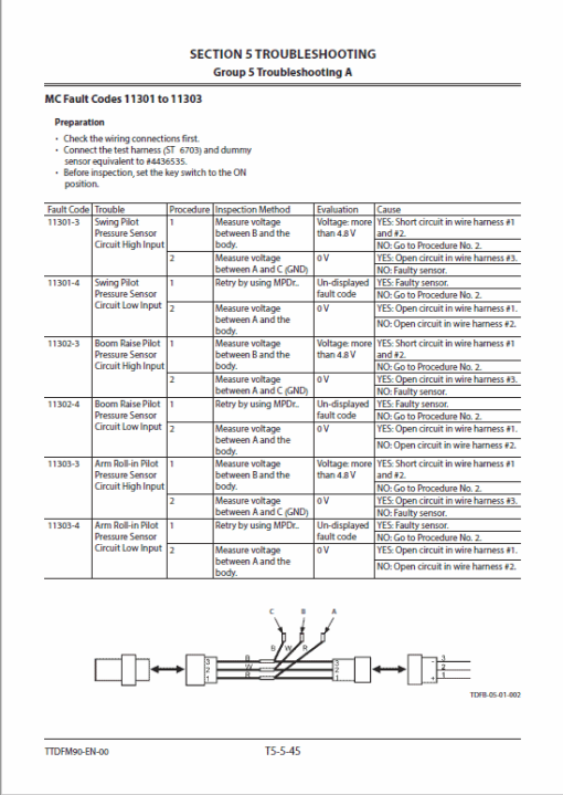 Hitachi ZH200-5A and ZH200LC-5A Excavator Service Repair Manual - Image 6