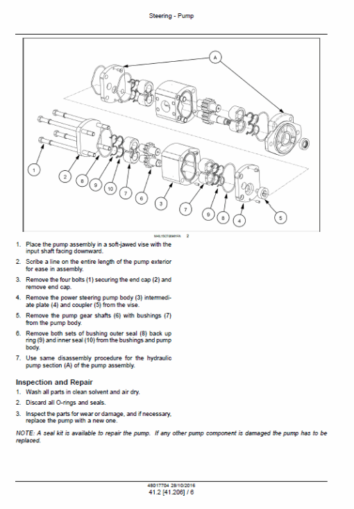 New Holland Boomer 54D CVT Tractor Service Manual - Image 4