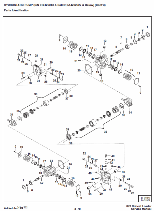 Bobcat 873 Skid-Steer Loader Service Manual - Image 8