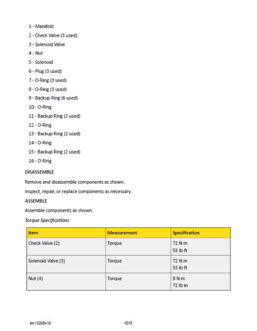 John Deere 310S Backhoe Loader Technical Manual (SN. F273920-) - Image 5