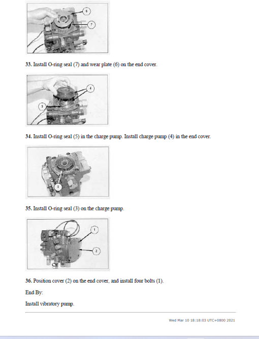 Caterpillar CAT CS-563C, CP-563C Vibratory Compactors Service Repair Manual (4KN00001 and up) - Image 5