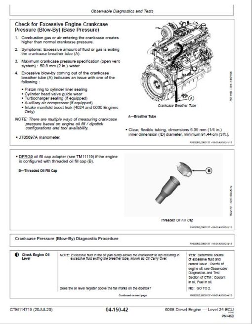 John Deere 6068 Diesel Engine Level 24 ECU Component Technical Manual (CTM114719) - Image 5