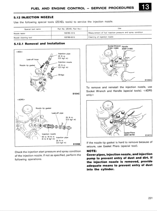 Mitsubishi 4D30, 4D31, 4D32, 4DR5, 6DR5 Engine Service Manual - Image 5