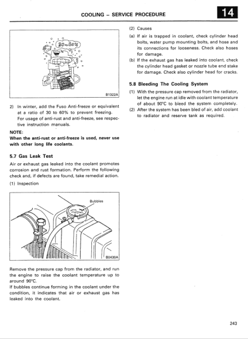 Mitsubishi 6D14, 6D15, 6D16 Engine Worskhop Service Manual - Image 5