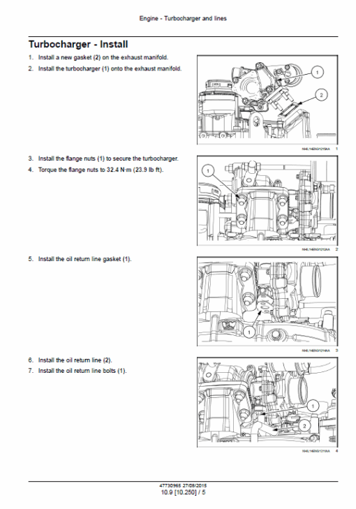 CNH VM Motori R 753 IE4 Tier 4B and Stage IV Engine Service Manual - Image 5