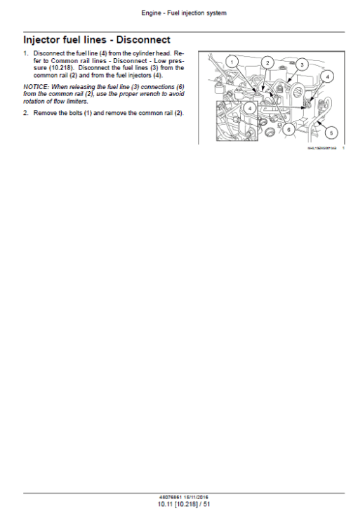 CNH Tier 4A (interim) and Stage IIIB Engine Service Manual - Image 6