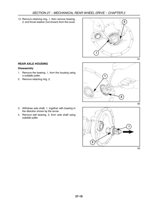 New Holland TT60A, TT75A Tractor Service Manual - Image 5