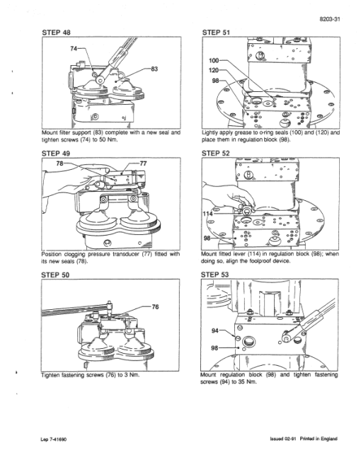 Case 888 Excavator Service Manual - Image 5