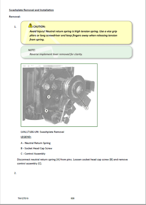 John Deere 2025R Compact Utility Tractor Repair Technical Manual (S.N 010001-) - Image 5