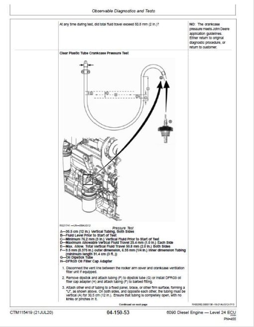 John Deere 6090 Diesel Engine Level 24 ECU Component Technical Manual (CTM115419) - Image 5