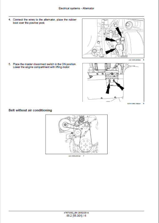 Case 821F, 921F Wheel Loader Service Manual - Image 5