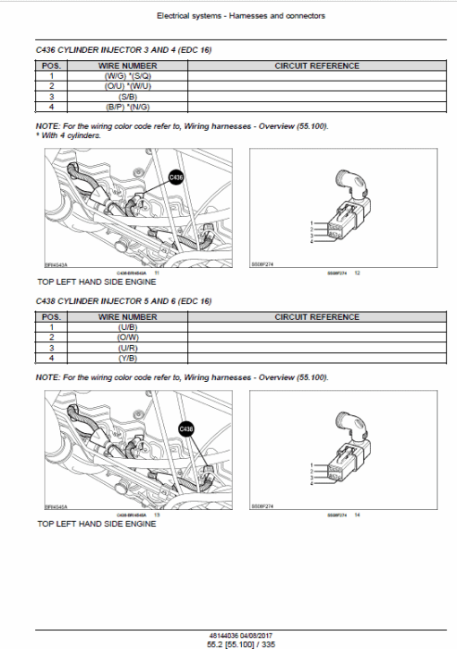 New Holland T1254B, T1404B Tractor Service Manual - Image 5