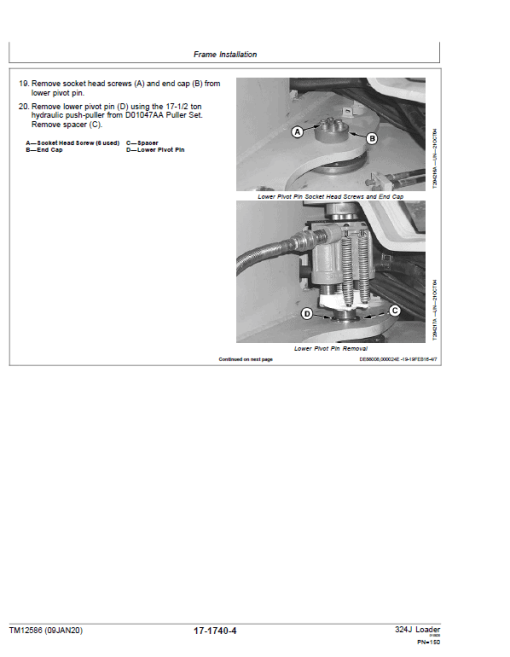 John Deere 324J Loader Repair Technical Manual - Image 4