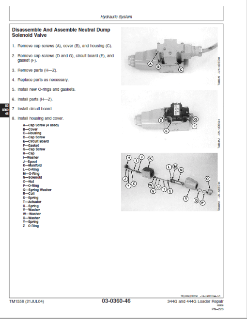 John Deere 344G, 444G Loader Repair Technical Manual - Image 5