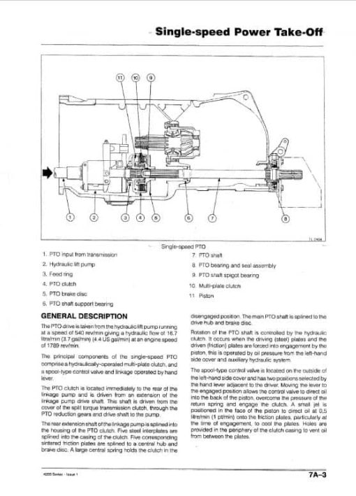 Massey Ferguson 4215, 4220, 4243, 4253, 4263 Tractor Service Manual - Image 5