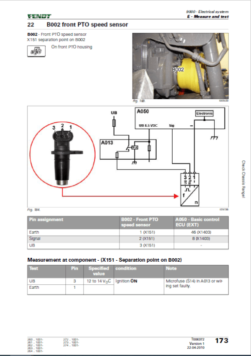 Fendt 207, 208, 209, 210, 211 Vario VFP Tractors Workshop Repair Manual - Image 5