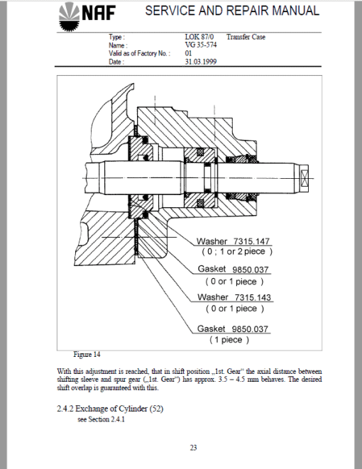 John Deere 1270 Harvester Repair Technical Manual (S.N after 01AB2108 –) - Image 5