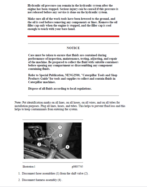 Caterpillar CAT CS-423E Vibratory Compactor Service Repair Manual (BWG00001 and up) - Image 5