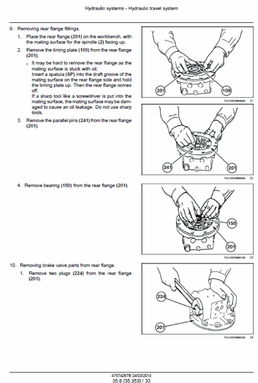 New Holland E35BSR, E39BSR Mini Excavator Service Manual - Image 5