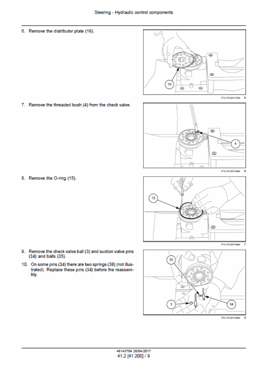 New Holland B80B Backhoe Loader Service Manual - Image 5