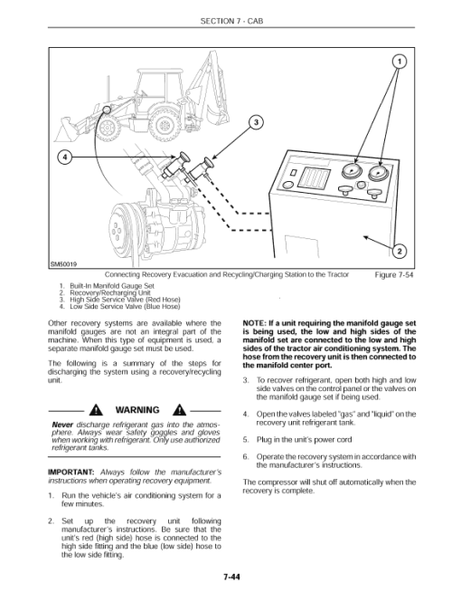 New Holland LB75 Backhoe Loader Service Manual - Image 5