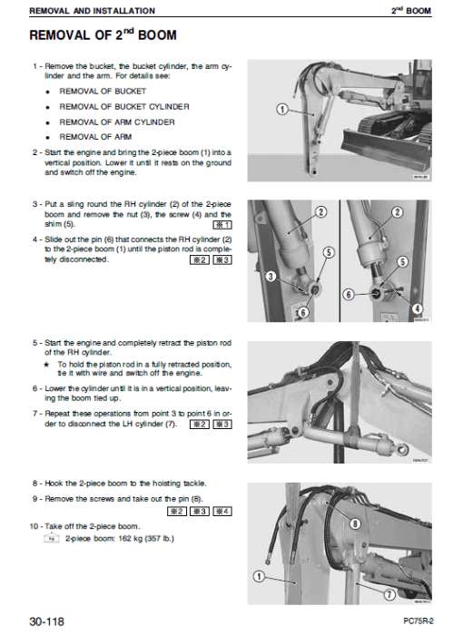 Komatsu PC75R-2 Excavator Service Manual - Image 5