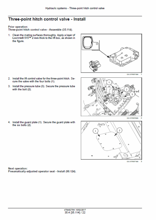 New Holland TL75, TL85, TL95 Tractor Service Manual - Image 5