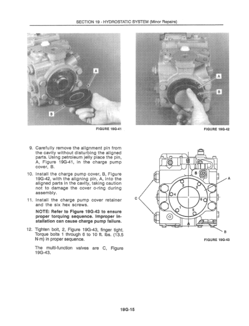 New Holland TR86, TR87, TR88 Combine Service Manual - Image 5