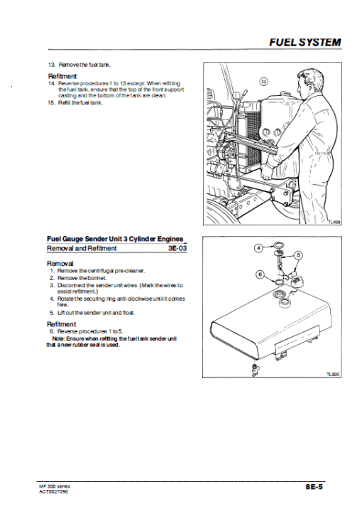 Massey Ferguson 345, 350, 355, 360, 375, 385 Tractor Service Manual - Image 5